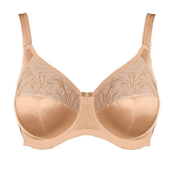 Elomi Caitlyn Underwire Side-Support Bra EL8030 Full Cup Beige Multi Sizes NWT - Picture 3 of 10